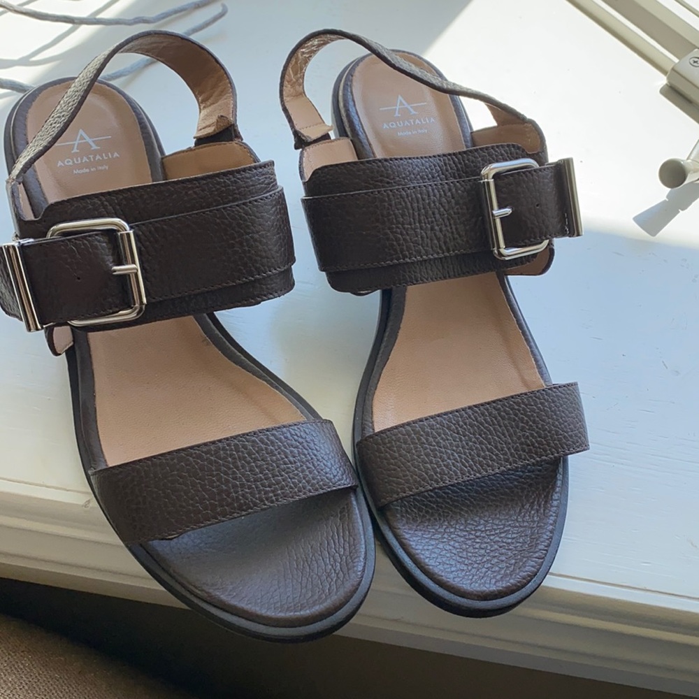 Brand new chocolate brown Sandals